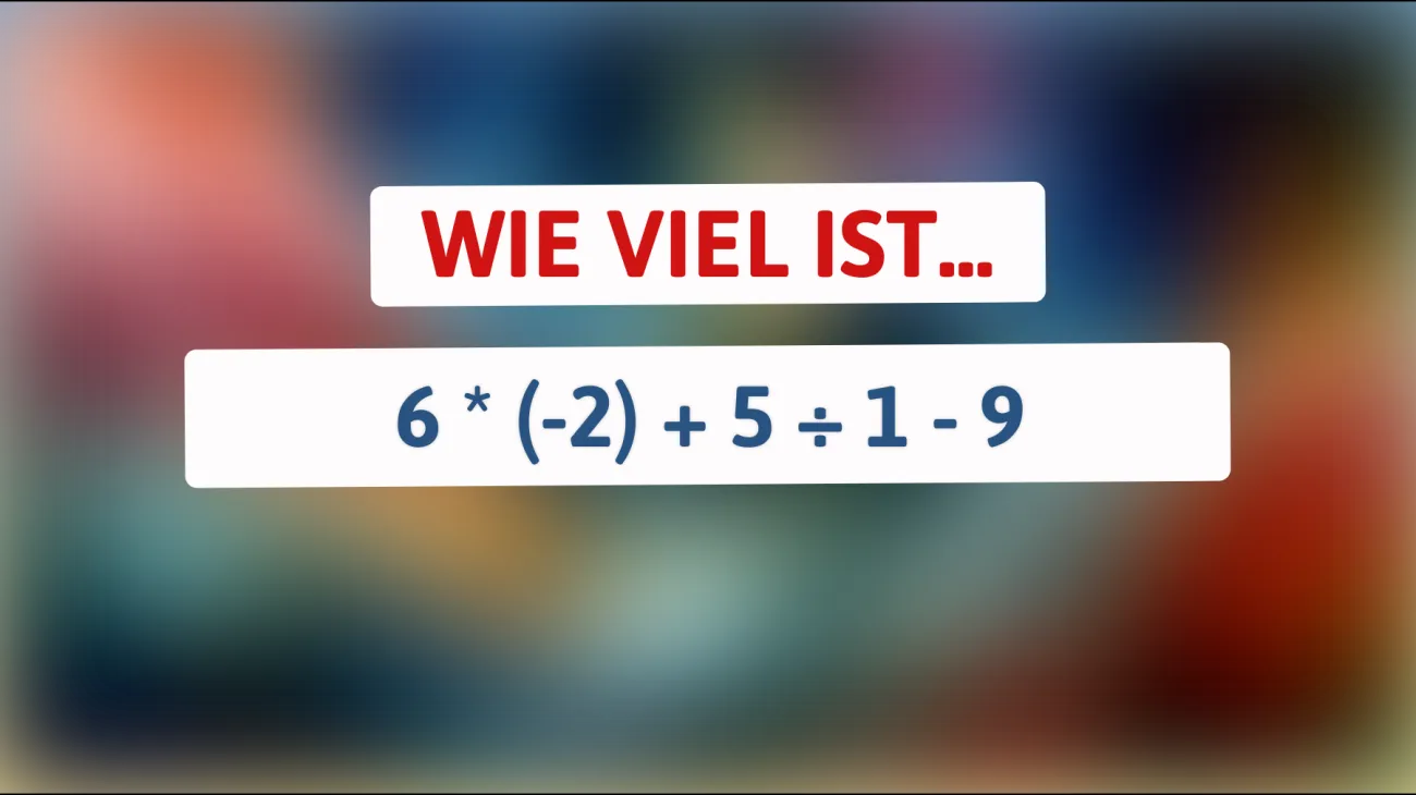 Nur 1% der Menschen können diese mathematische Herausforderung richtig lösen: Bist du einer von ihnen?"